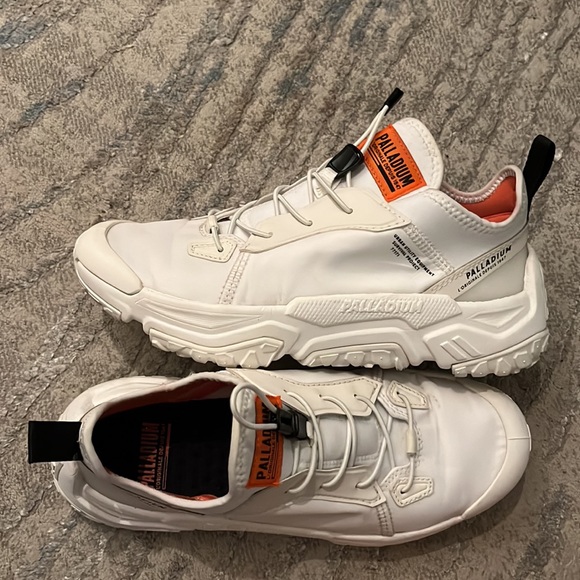 PALLADIUM Womens LOW TOPS | OFF-GRID LO NYL Star White | Size 7.5 - Picture 8 of 14